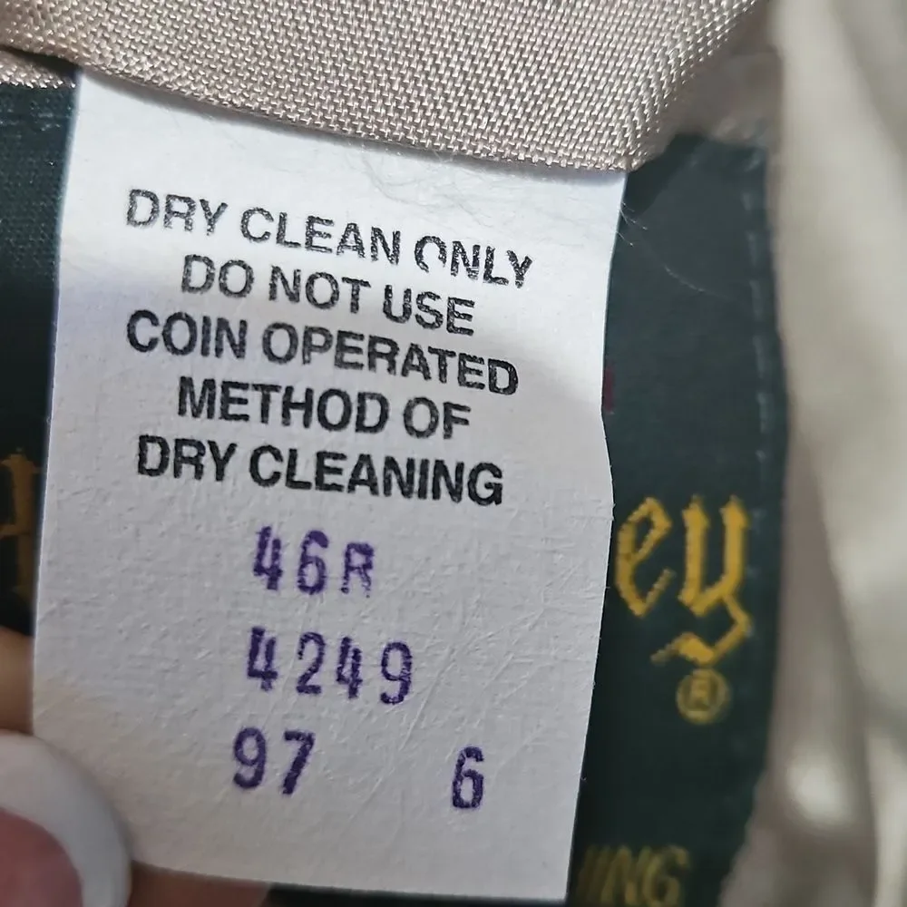 Hunt Valley Brown Camel Hair Blazer Size 46R